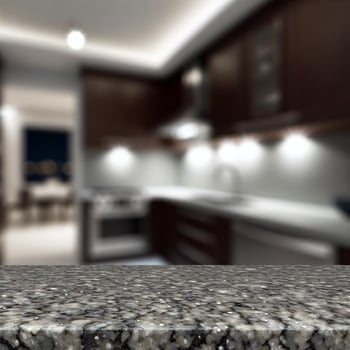 An elegant and robust granite kitchen countertop-1